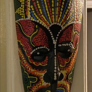 Hand Carved Wooden Bali Mask